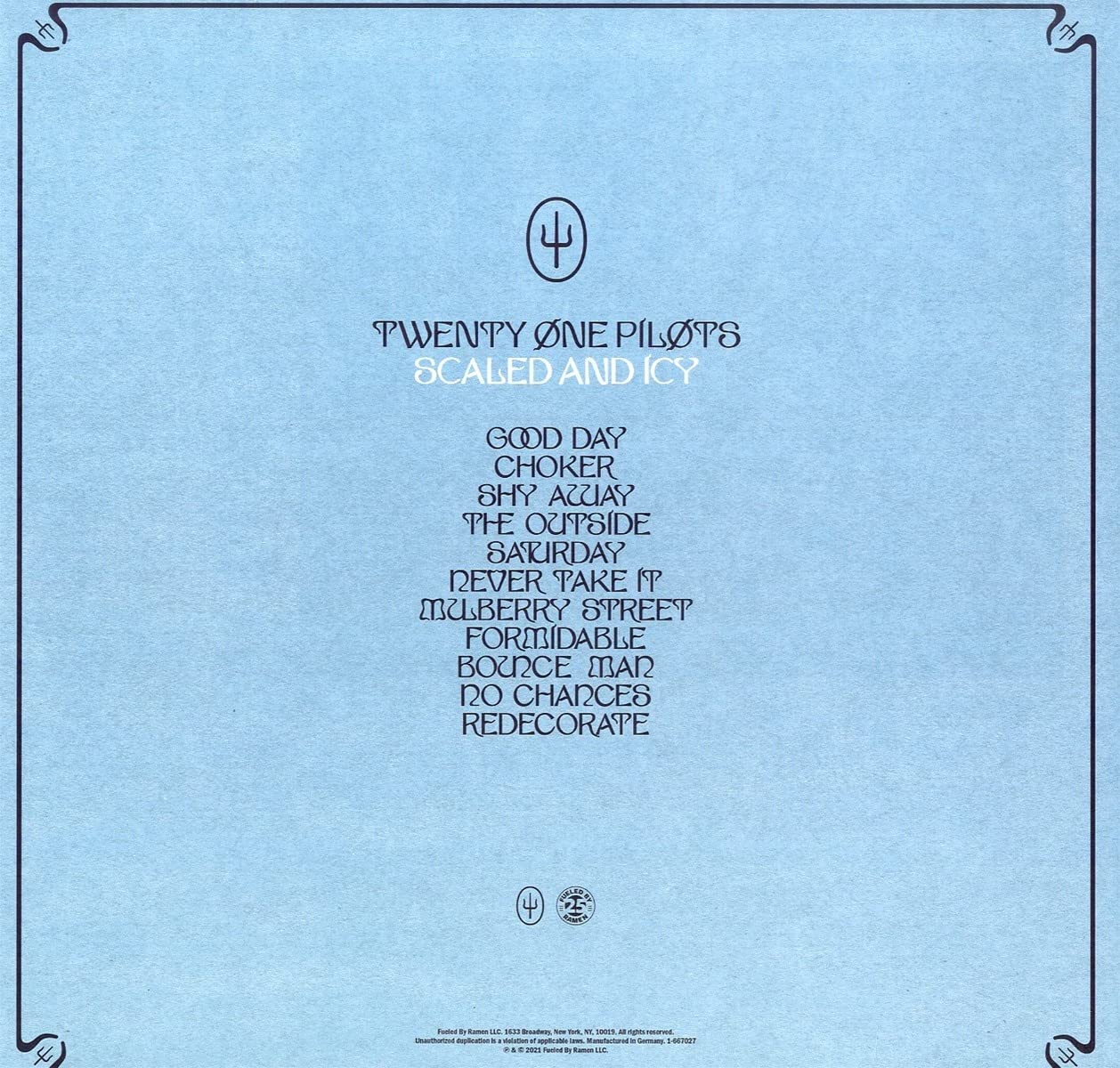 TWENTY ONE PILOTS - SCALED AND ICY LP - Slika 2