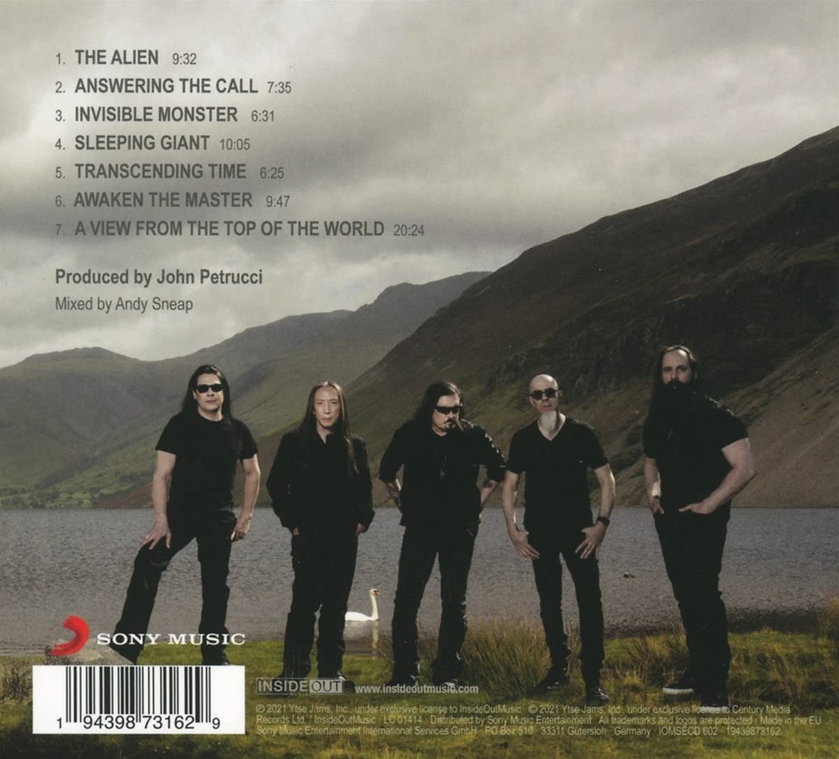 DREAM THEATER - VIEW FROM THE TOP OF THE WORLD digi CD - Slika 2