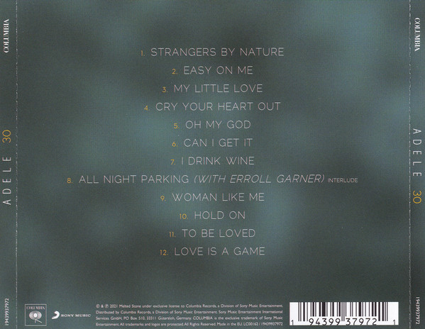 ADELE - 30 CD - Slika 2