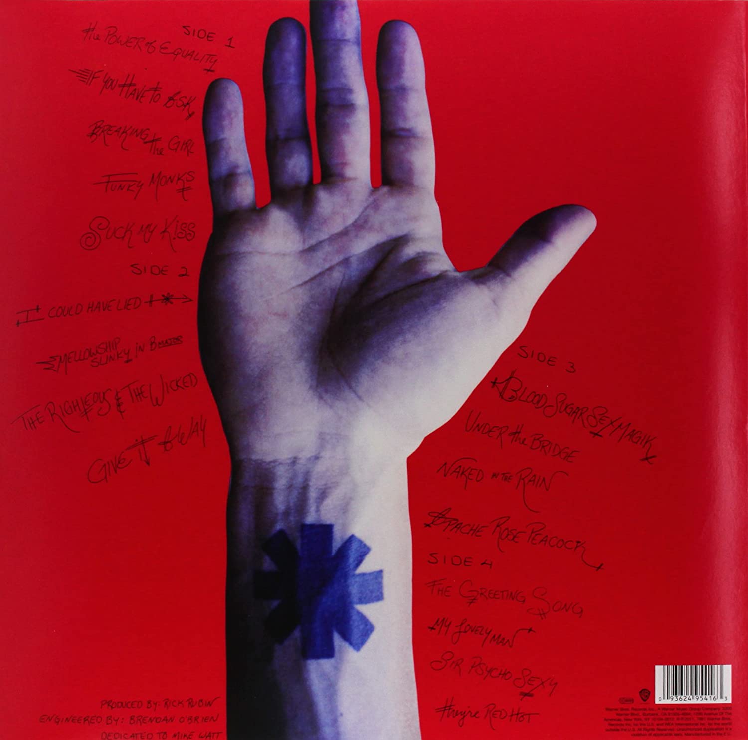 RED HOT CHILI PEPPERS - BLOOD SUGAR SEX MAGIK LP2 - Slika 2
