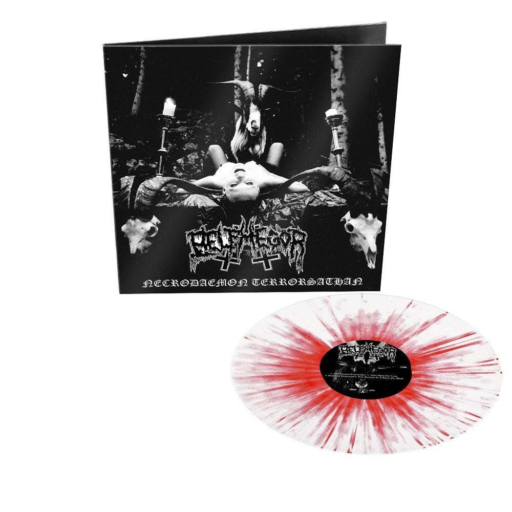 BELPHEGOR - NECRODAEMON TERRORSATAN polarwhite & fire red vinyl LP2