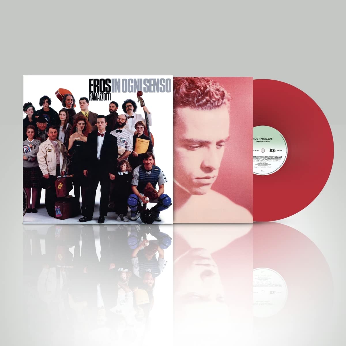 RAMAZZOTI EROS - IN OGNI SENSO red vinyl LP