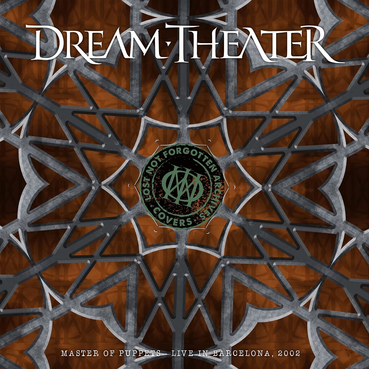 DREAM THEATRE - MASTER F PUPPETS-LIVE IN BARCELONA ltd gold vinyl LP2+CD