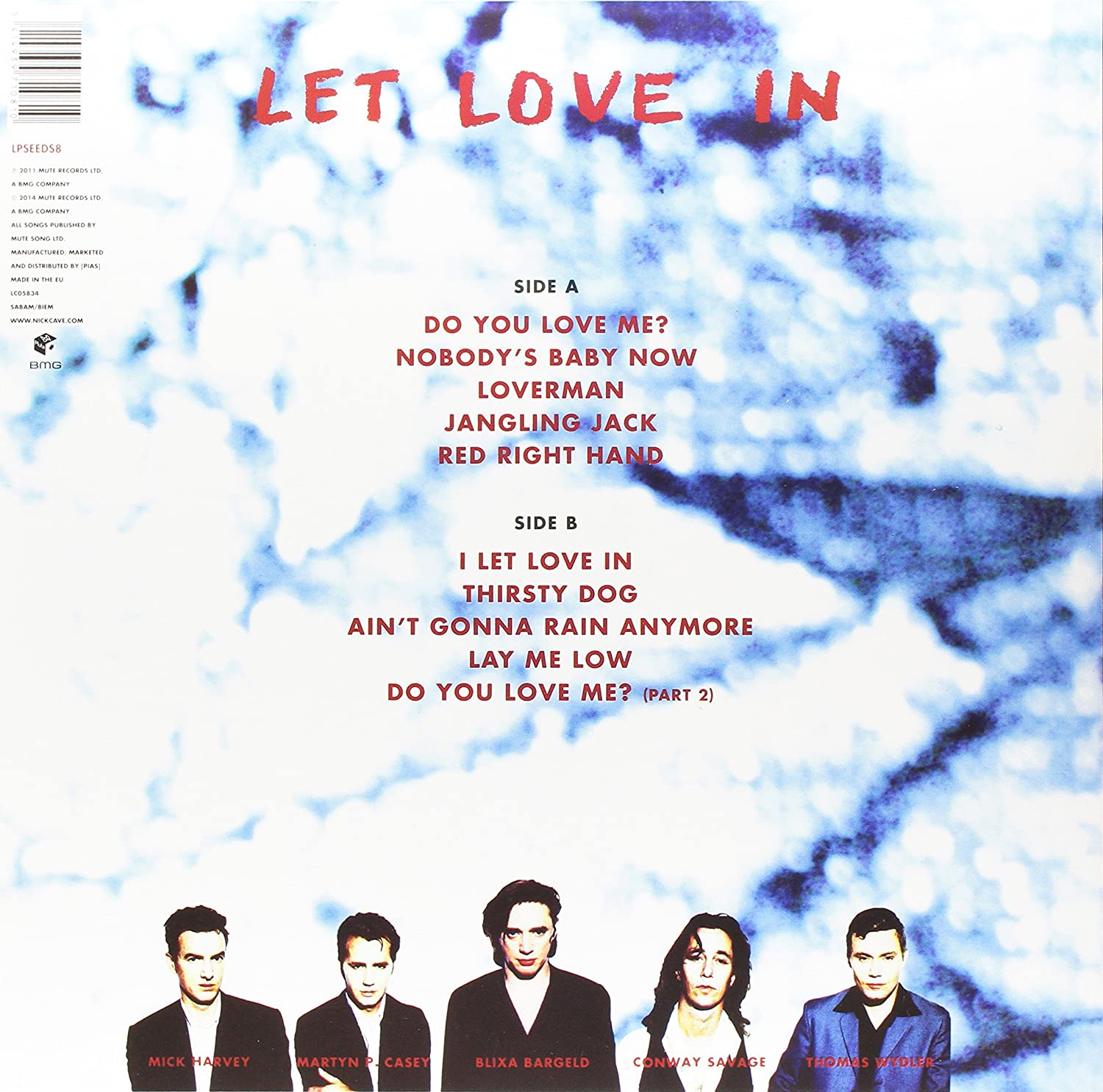 CAVE NICK - LET LOVE IN LP - Slika 2