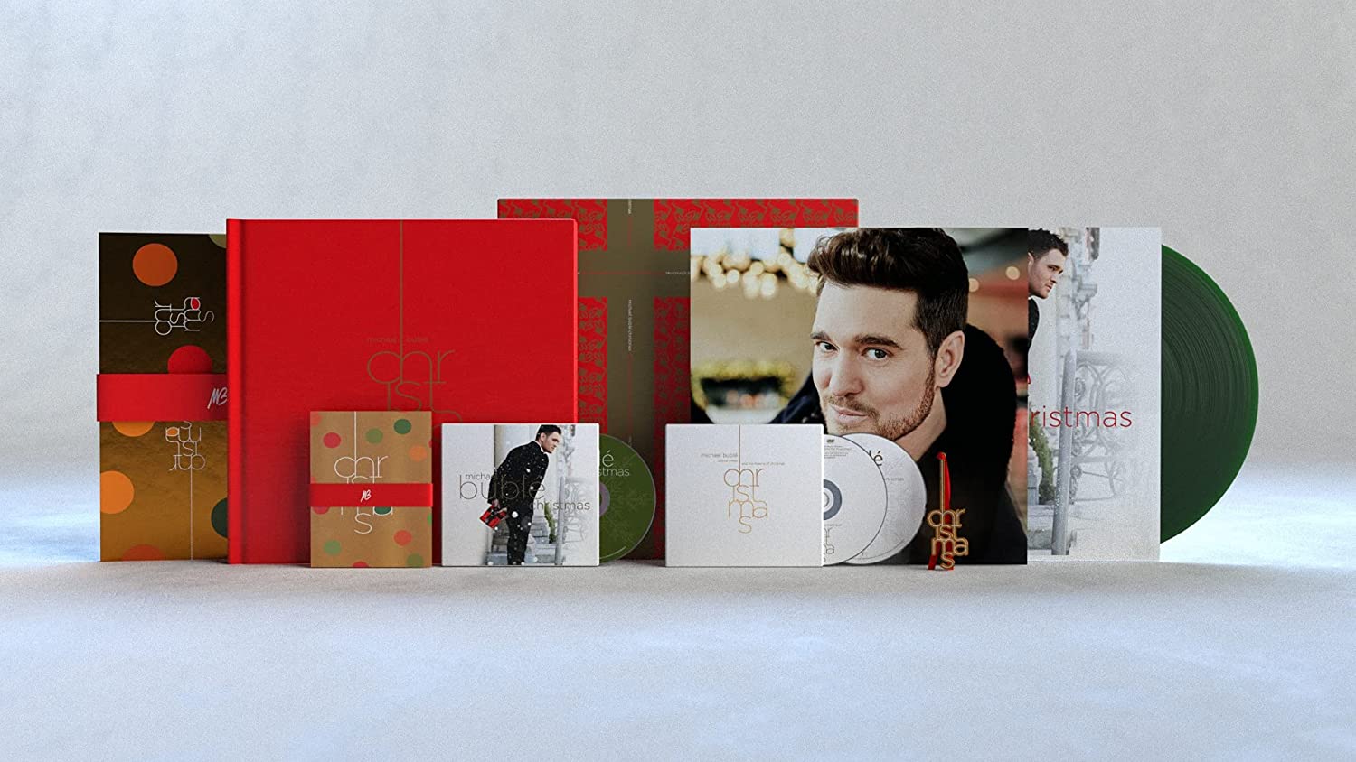 BUBLE MICHAEL - CHRISTMAS BOX (LP green vinyl, 2CD + DVD +...) - Slika 2