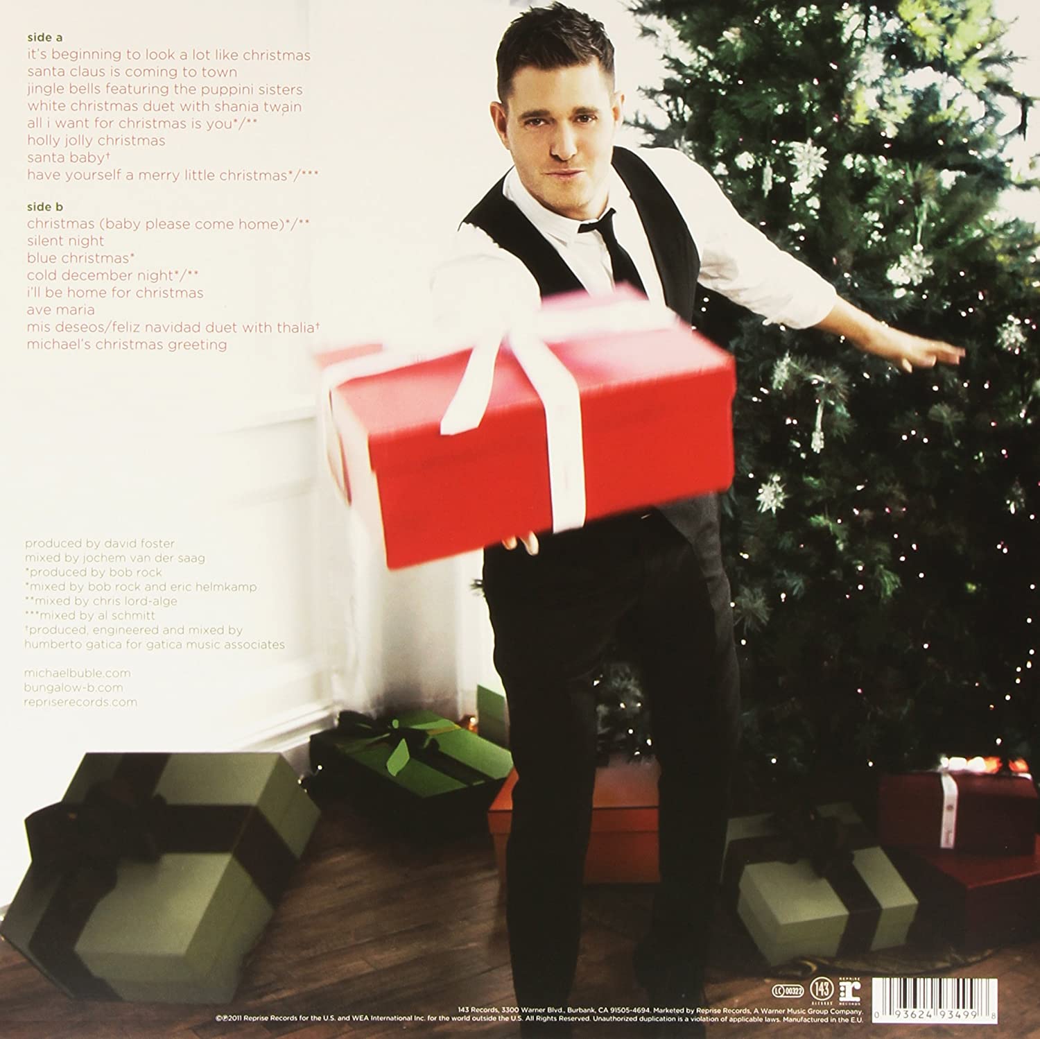 BUBLE MICHAEL - CHRISTMAS LP - Slika 2