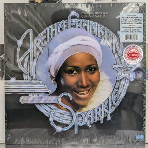 FRANKLIN ARETHA - SPARKLE crystal clear vinyl LP