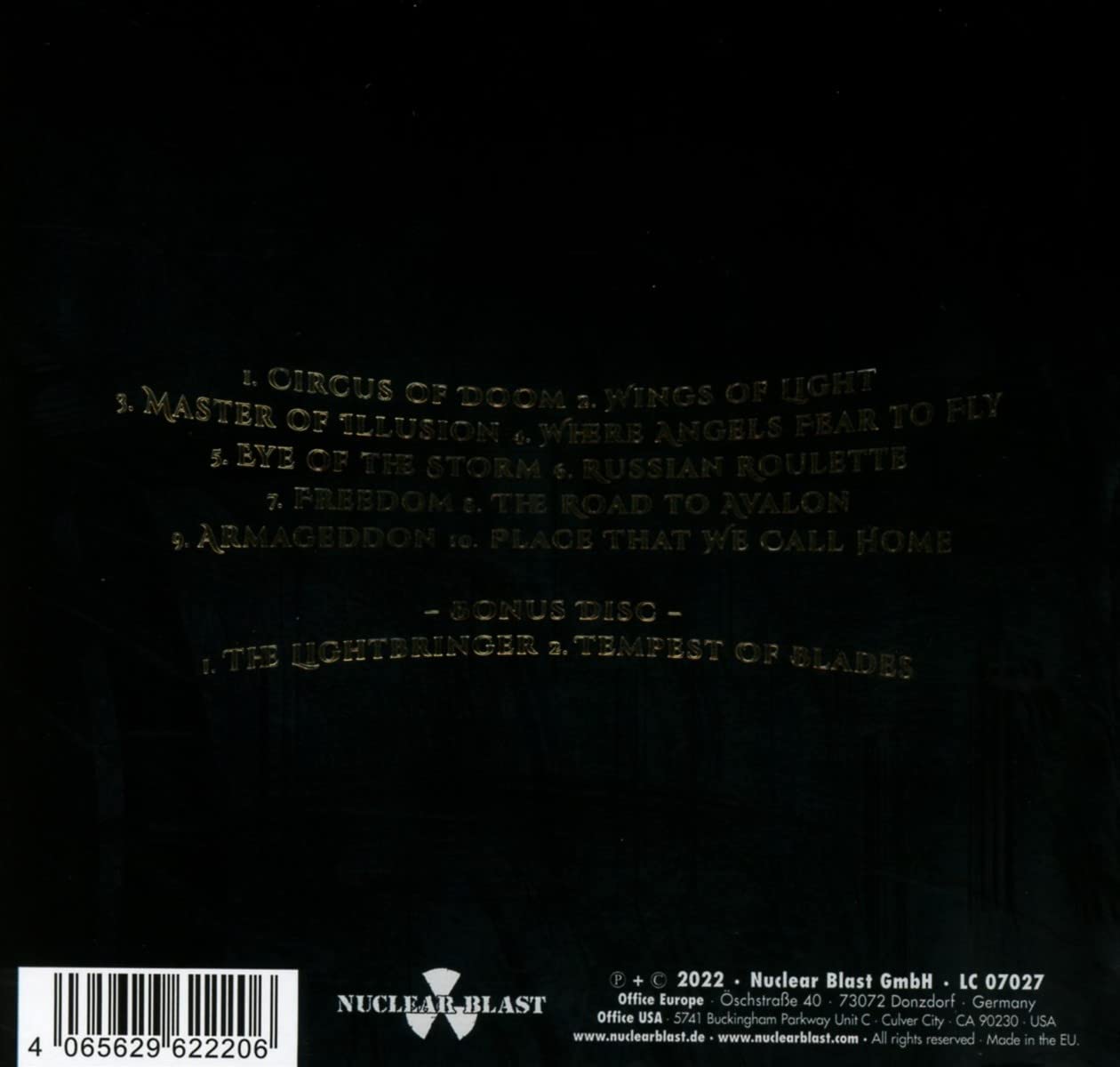 BATTLE BEAST - CIRCUS OF DOOM CD2 - Slika 2