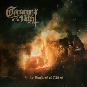 CONTEMPT OF THE LIGHT - IN THE DARKEST OF TIME limited edition  LP