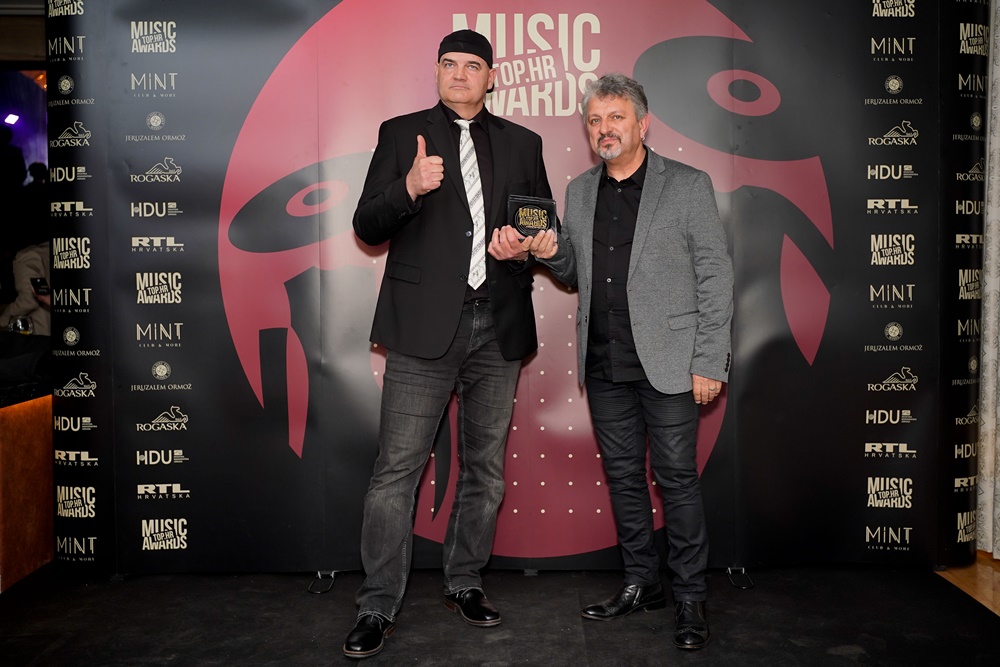 Dalmatino na dodjeli nagrada Top HR Music Awards