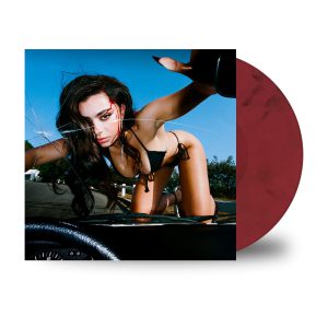 CHARLI XCX - CRASH limited red & black marbled LP