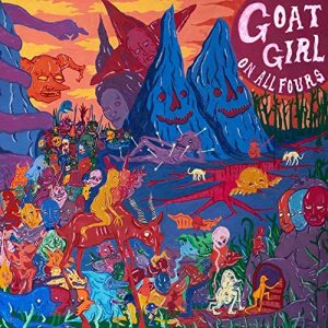 GOAT GIRL - ON ALL FOURS ltd transparent vinyl LP2