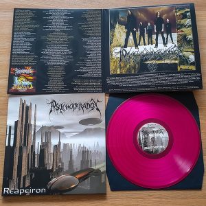 PSYCHOPARADOX - REAPERION  pink transparent vinylLP