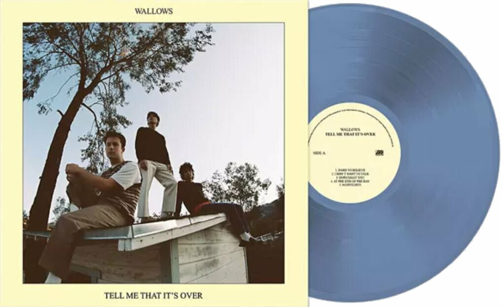 WALLOWS - TELL ME THAT IT'S OVER ltd light blue vinyl LP