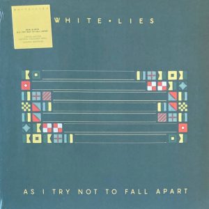 WHITE LIES - AS I TRY NOT TO FALL APART ltd natural colored vinyl LP