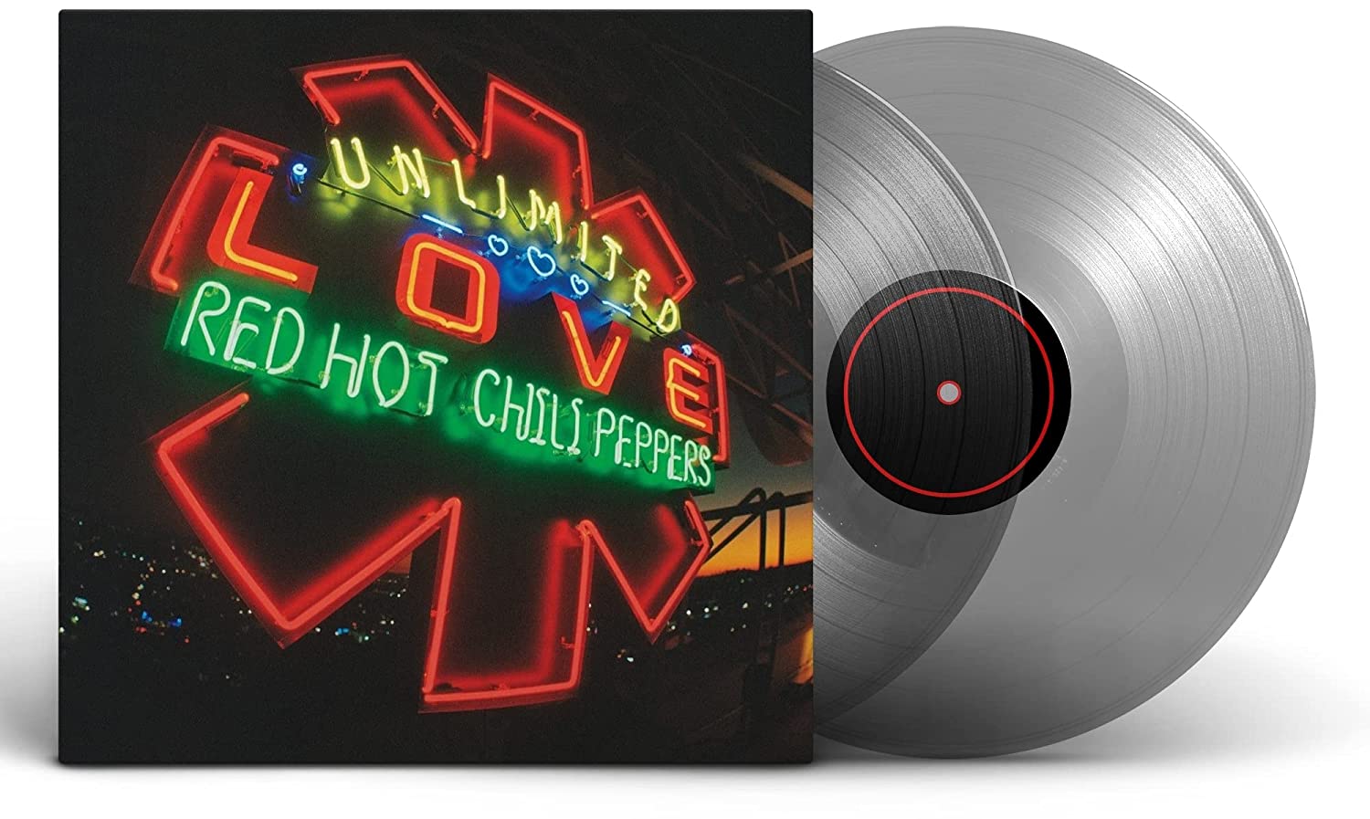 RED HOT CHILI PEPPERS - UNLIMITED LOVE clear vinyl LP2