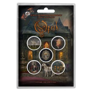 MERCH - OPETH  BEDŽ SET 5 KOM