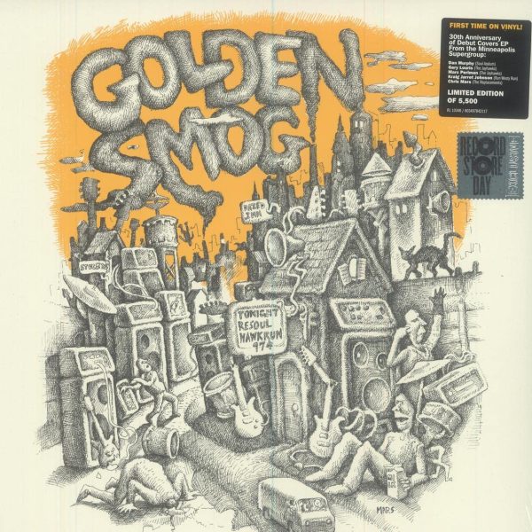 GOLDEN SMOG - ON GOLDEN SMOG 30th anniversary RSD 2022 12"EP