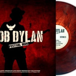 DYLAN BOB - FESTIVAL MAN red marble vinyl LP