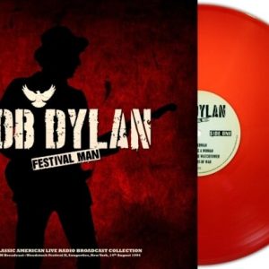 DYLAN BOB - FESTIVAL MAN red vinyl LP