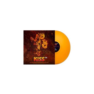 KISS - LIVE AT THE RITZ 1988 orange vinyl LP