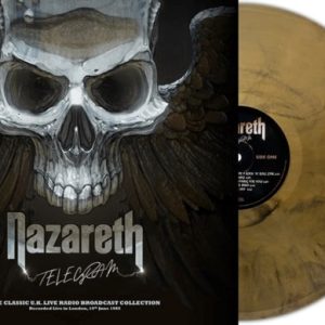 NAZARETH - TELEGRAM-RADIO BROADCAST gold marble vinyl LP