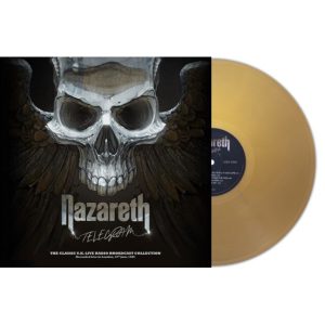 NAZARETH - TELEGRAM-RADIO BROADCAST gold vinyl LP