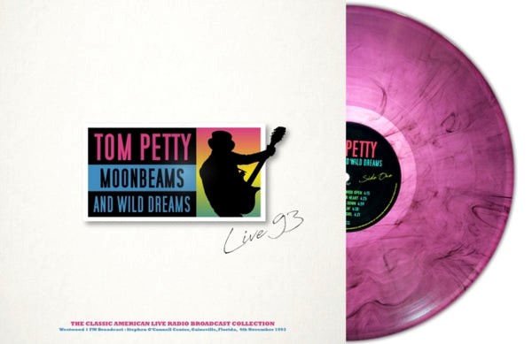 PETTY TOM - MOONBEAMS AND WILD DREAMS magenta marble vinyl LP