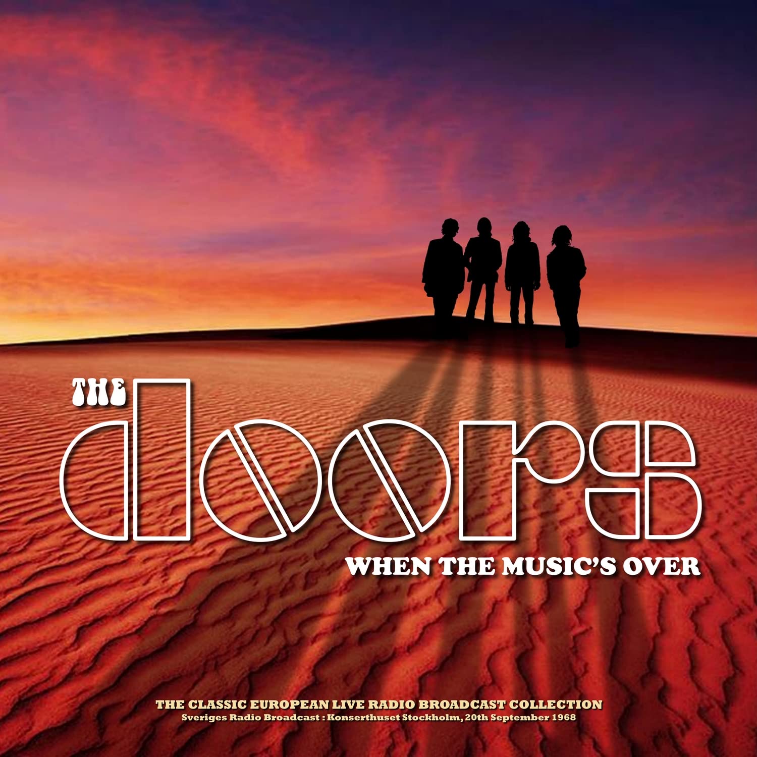 DOORS - WHEN THE MUSIC'S OVER-RADIO BROADCAST violet vinyl LP - Slika 2