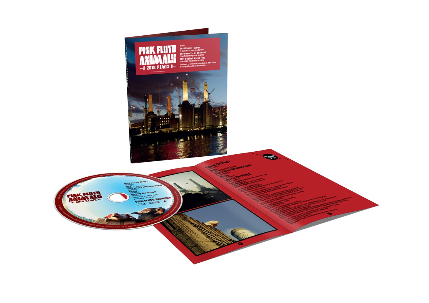 PINK FLOYD - Animals Special Blu-Ray gatefold card sleeve + 16-page booklet