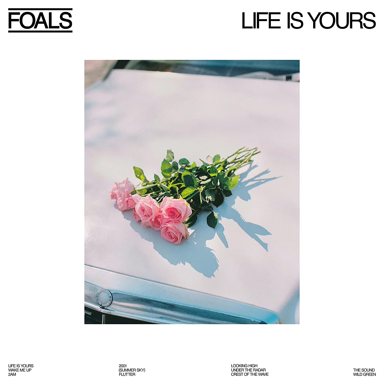 FOALS - LIFE IS YOURS ltd white vinyl LP
