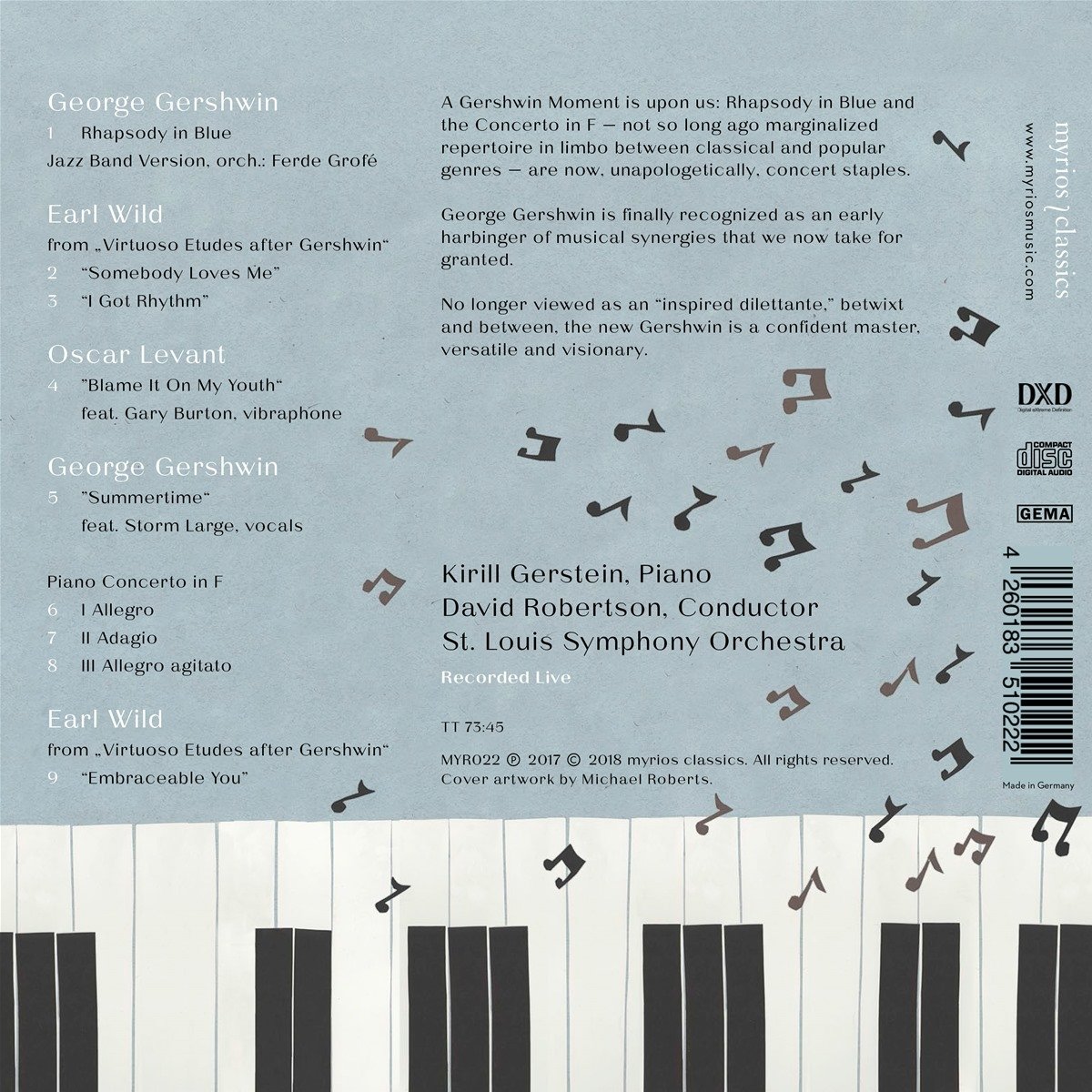 GERSHWIN GEORGE - RHAPSODY IN BLUE...CD2 - Slika 2