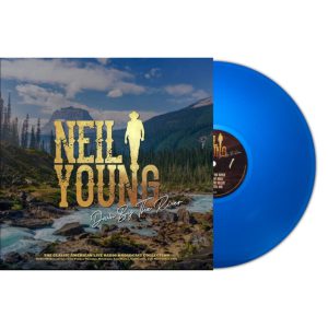 YOUNG NEIL - DOWN BY THE RIVER blue vinyl LP