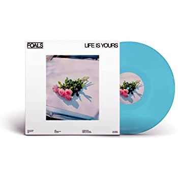 FOALS - LIFE IS YOURS transparent curacao vinyl LP