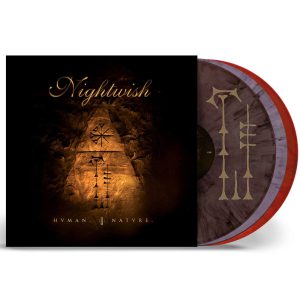 NIGHTWISH - HUMAN NATURE II ltd vopaque marbled vinyl LP3