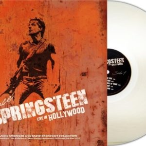 SPRINGSTEEN BRUCE - LIVE IN HOLLYWOOD clear vinyl LP