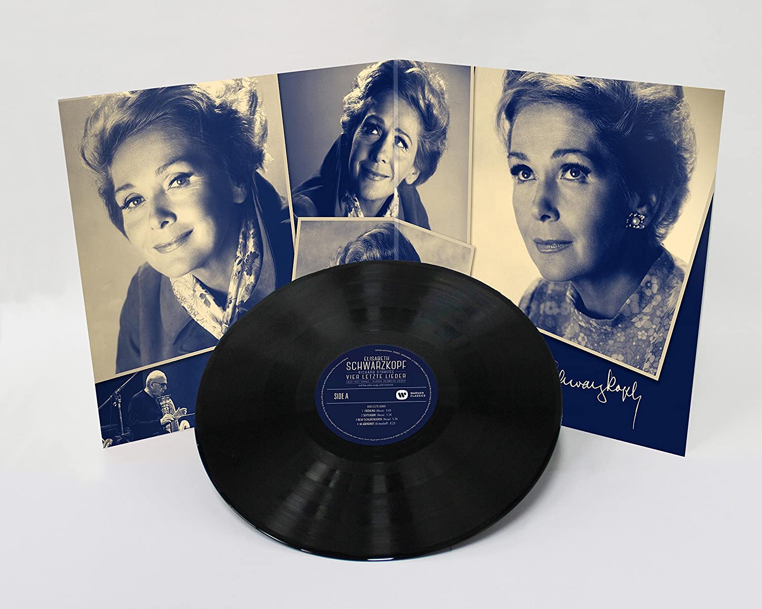 SCHWARZKOPF ELISABETH - VIER LETZTE LIEDER...LP