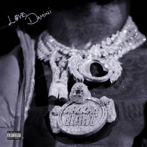 BURNA BOY - LOVE DAMINI alternate cover  CD