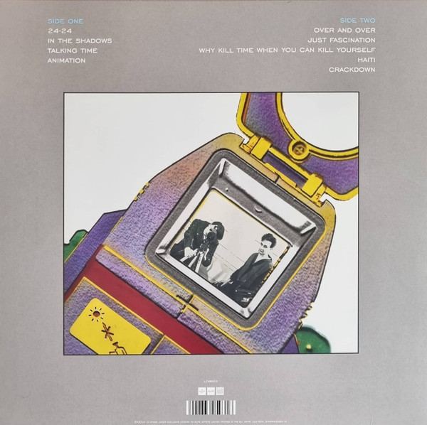 CABARET VOLTAIRE - CRACKDOWN ltd silver vinyl LP - Slika 3