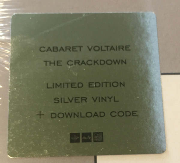 CABARET VOLTAIRE - CRACKDOWN ltd silver vinyl LP - Slika 4