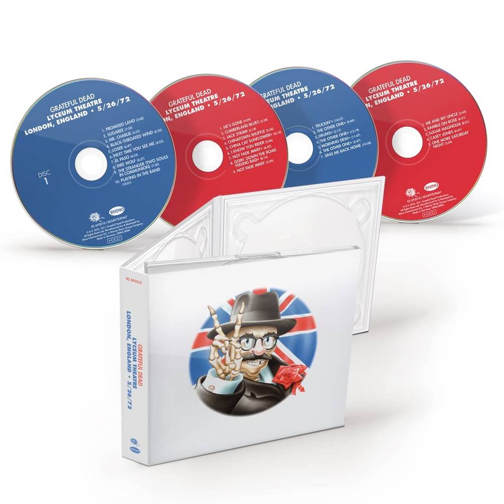 GRATEFUL DEAD - LYCEUM THEATRE LONDON 1972 CD4