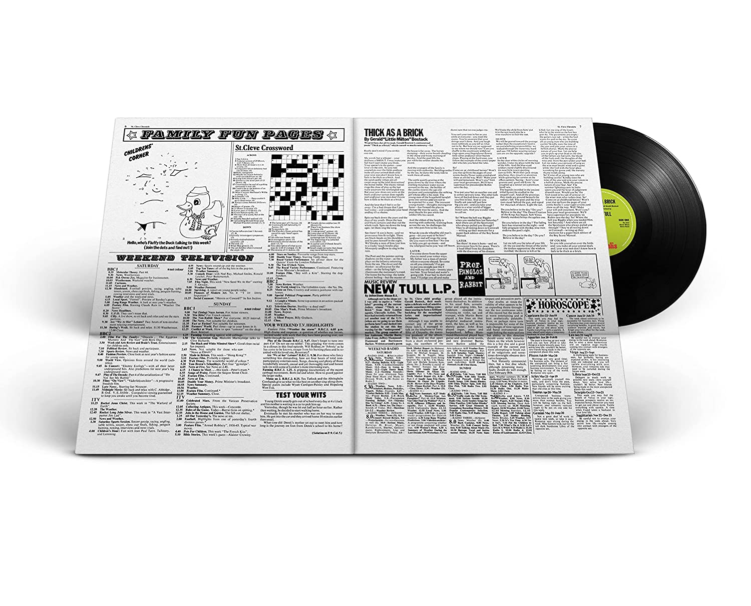 JETHRO TULL - THICK AS A BRICK 50th anniversary edition LP - Slika 3