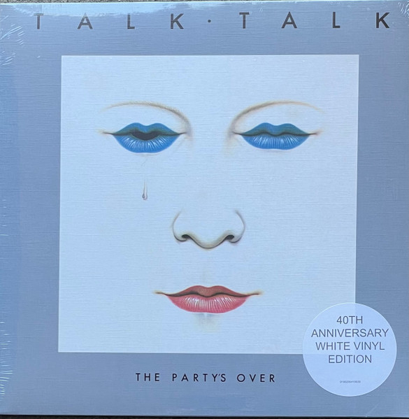 TALK TALK - PARTY'S OVER 40th annyversary white vinyl LP