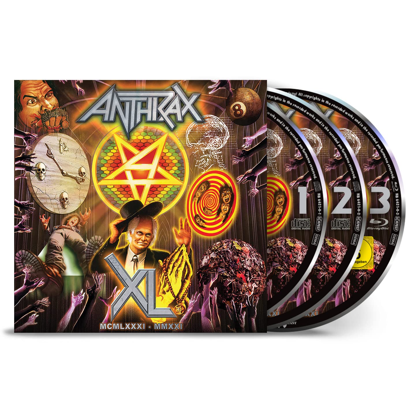 ANTHRAX - XL CD2 + blu-ray