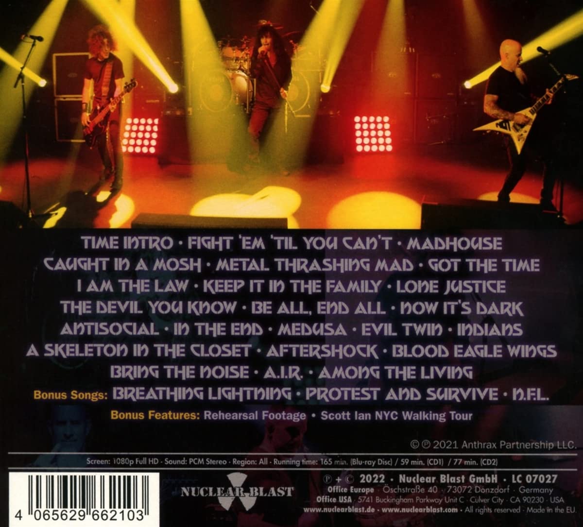 ANTHRAX - XL CD2 + blu-ray - Slika 2