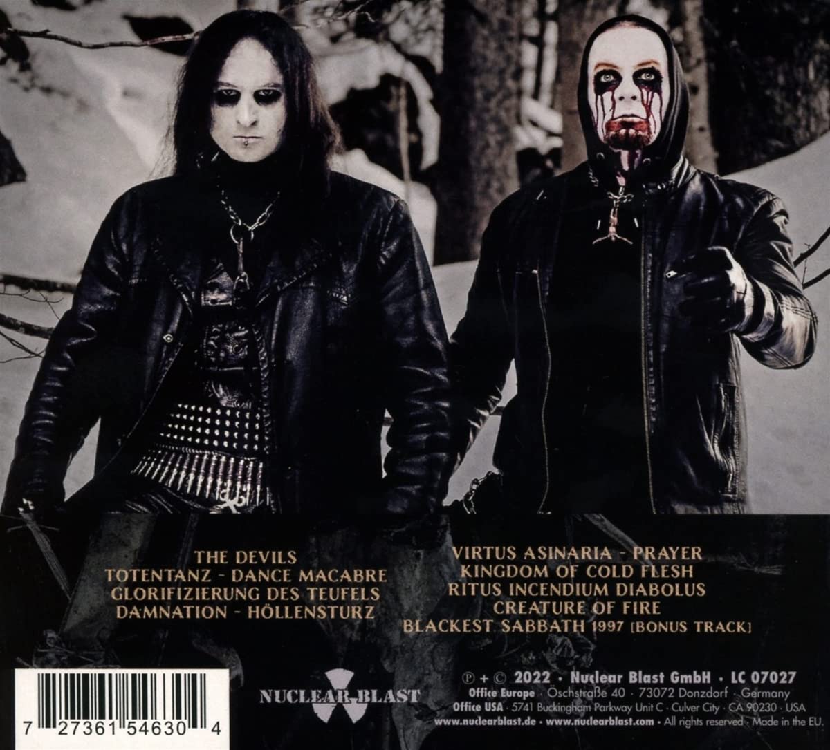 BELPHEGOR - DEVILS digi pack CD - Slika 2