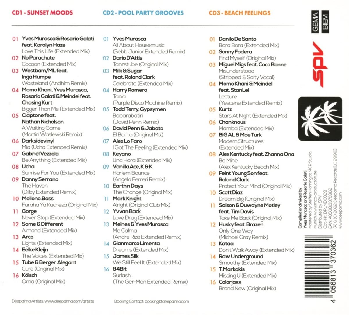 V./A. - DEPALAMA IBIZA 2022 CD3 - Slika 2