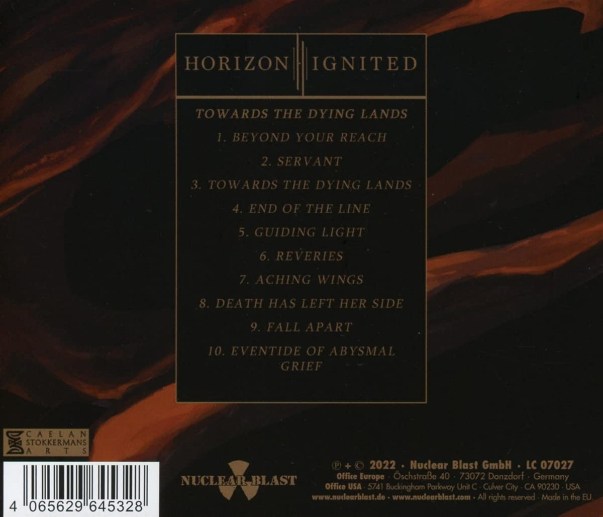 HORIZON IGNITEED - TOWARDS THE DYING LANDS CD - Slika 2