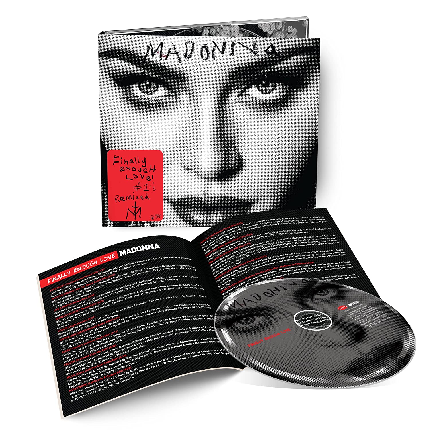 MADONNA - FINALLY ENOUGH LOVE CD