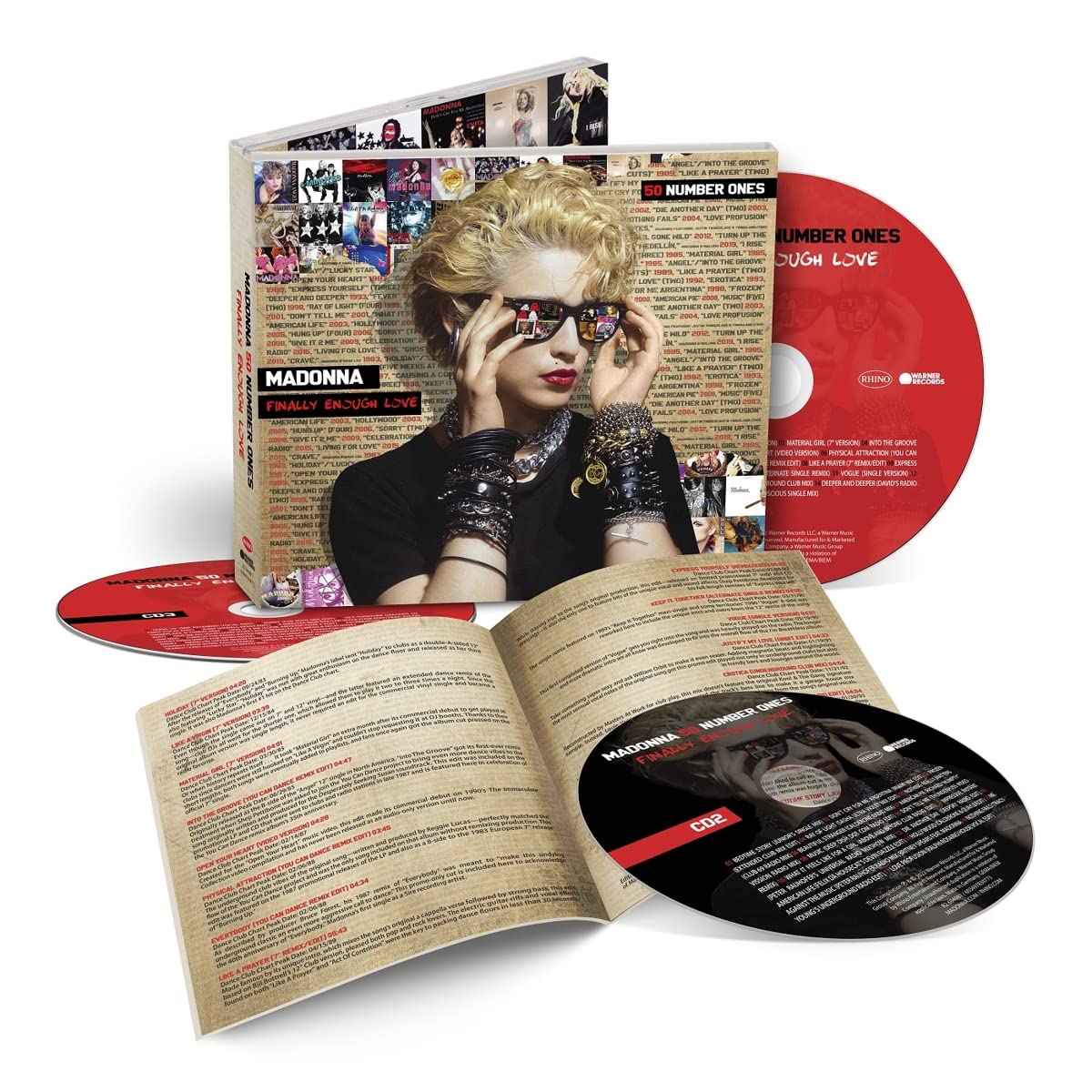 MADONNA - FINALLY ENOUGH LOVE CD3